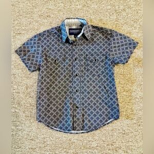 Youth Panhandle Select Pearl Snap Short Sleeve Shirt, Size XS (4).